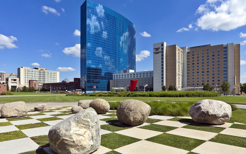 JW Marriott in downtown Indianapolis