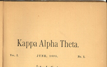 Kappa Alpha Theta Vol. 1 text