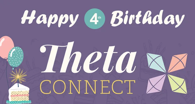 Happy 4th Birthday Theta Connect