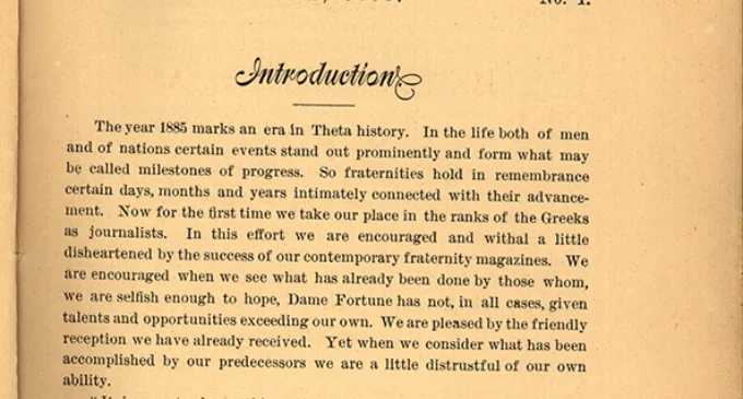 Kappa Alpha Theta Vol. 1 text