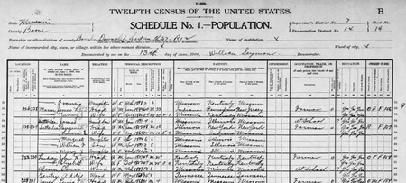 450 X 450  Page Btl 1900 Census