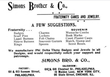 1895 Simons Bro Co