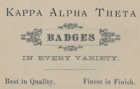 Vintage badge label